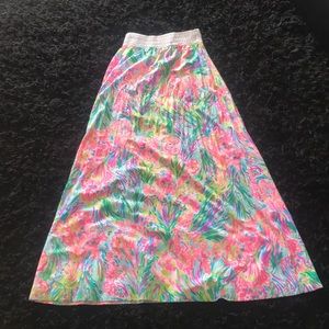 Lilly Pulitzer maxi skirt